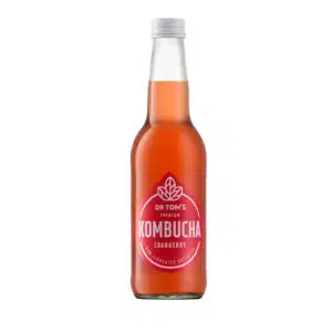 Dr Tom's Kombucha - Cranberry – CRISP AND DRY