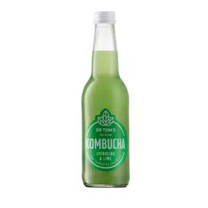 Dr Tom's Kombucha - Spirulina & Lime - SUPERFOOD