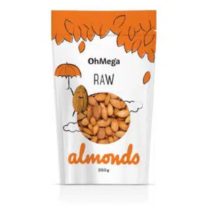 Oh Mega Nuts - Almonds Raw