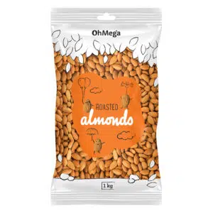 Oh Mega Nuts - Almonds Roasted